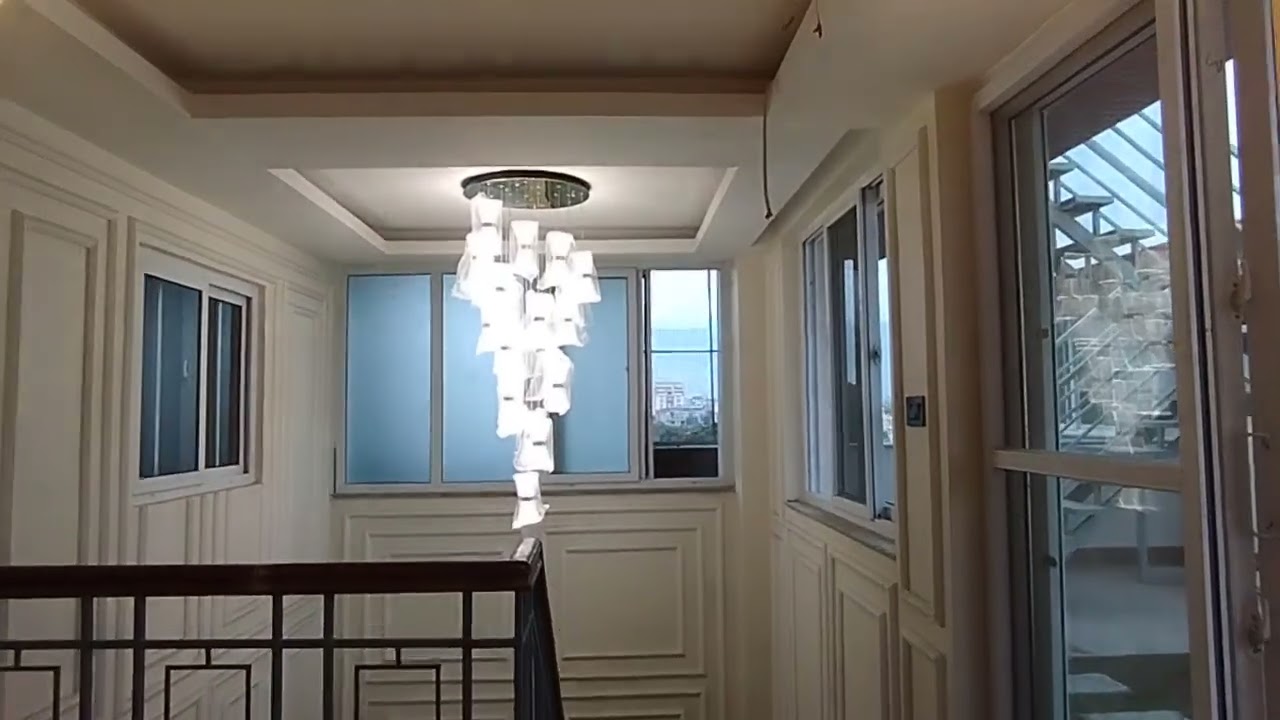 Acrylic chandelier 