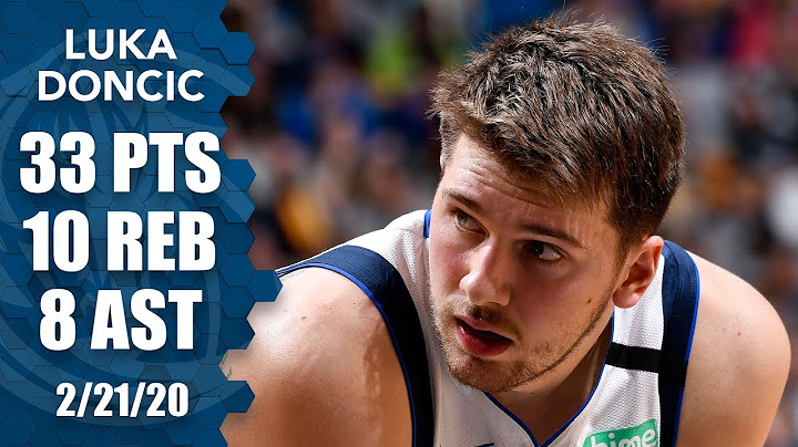 Luka Doncic puts up near triple-double vs. Magic | 2019-20 NBA Highlights