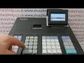 OFF MODE Error Message On The Sharp XE-A207 / XE-A207B / XE-A207W Cash Register