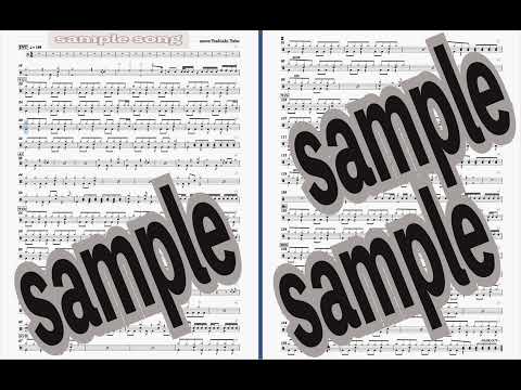 musescoreによるドラム譜面(音源再生)