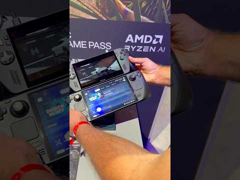 XBOX Ally X vs Steam Deck OLED #steamdeck #xbox #ally #xboxallyx