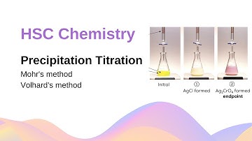 Precipitation Titration: Mohr