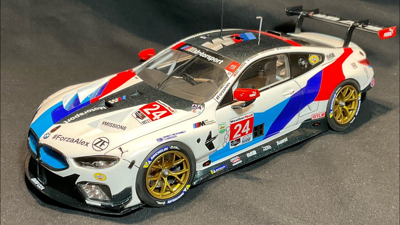 1/24 NuNu BMW M8 GTE 2019 🔟 Le Final - YouTube