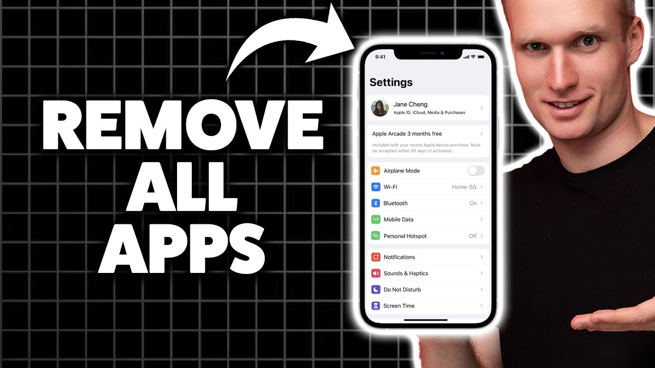 How To Delete All Apps On iPhone 2026 (Step-By-Step Tutorial) - YouTube