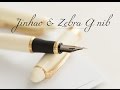 Jinhao and Zebra G nib. Okeana`s 6th video