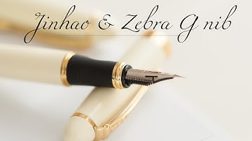 Jinhao and Zebra G nib. Okeana`s 6th video