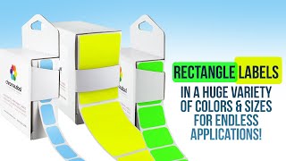 Rectangle Sticker Labels for Any Application