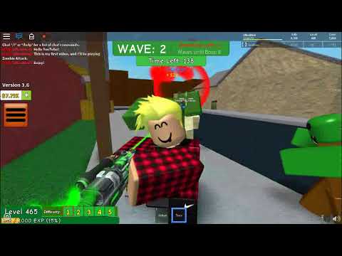 When Did This Get So Hard Roblox Zombie Attack Gameplay - roblox zombie attack hard