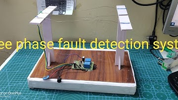 Three phase line to line fault detection system #project #diy #experiment #cr7 #reels