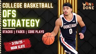 College Basketball DFS CBBDFS NCAA Basketball