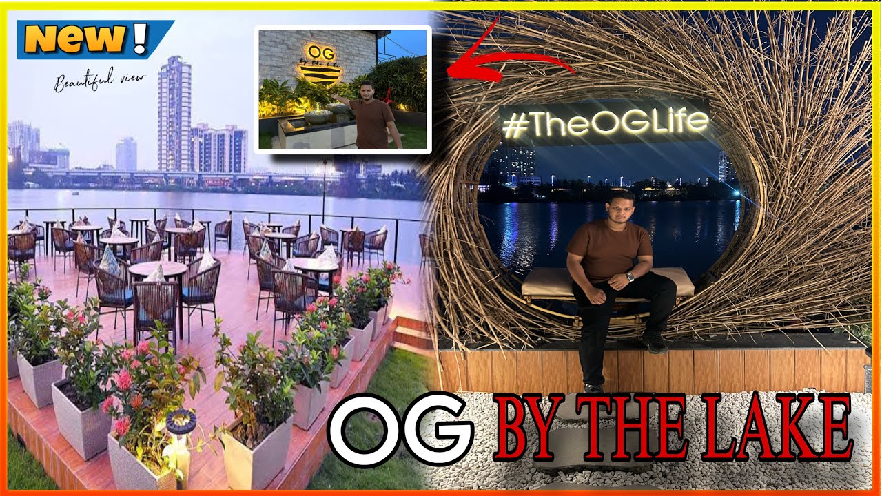 OG BY THE LAKE ❤️|| BALI THEMED CAFE AT KOLKATA, ORIGINAL LAKESIDE VIEW 😍|| BEST CAFE IN KOLKATA ❤️