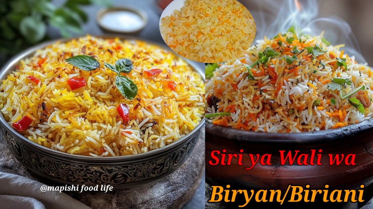 Jinsi ya Kupika Wali wa Biryani Mtamu na Wenye Harufu Nzuri | Hatua kwa Hatua