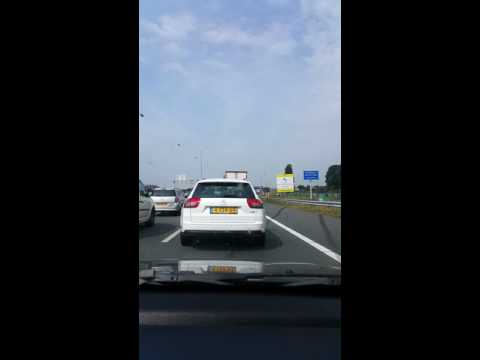 Dashcam Beelden Hilversum: A1 Knooppunt Eemnes ----» Knooppunt  Muiderberg