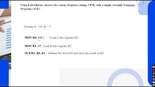 2. Microcontroller lab-BCS402, Experiment 1, Dept. of CSE, RIT Hassan