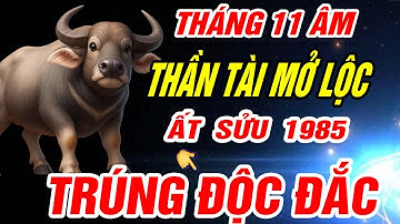 Thần tài mở lộc Tuổi ẤT SỬU 1985 NHẬN VẬN MAY CỰC ĐỎ CỰC GIÀU đúng Tháng 11 âm lịch 2025