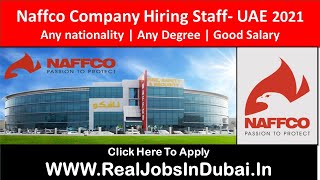 Naffco Company Jobs In Dubai – UAE 2021