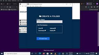 Desktop App - Document Management System Part 2