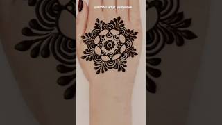 Beautiful flower mehndi design | mehndi | henna #mehndi #henna #mehandi #new #shorts #art #artist