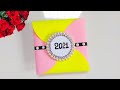 very simple new year card 2021 | greeting cards for new year | how to make happy new year card easy