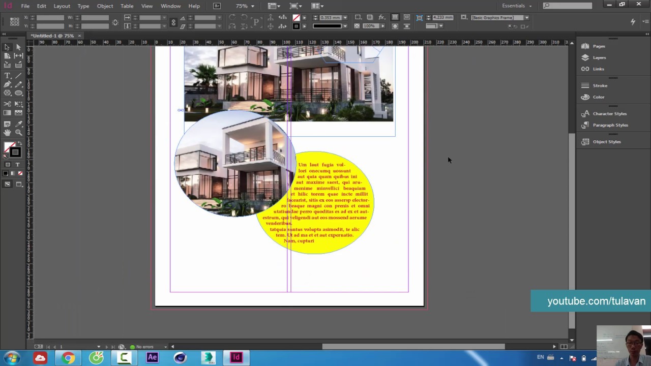 Polygons Tool Star tool trong InDesign  Công cụ vẽ hình đa giác