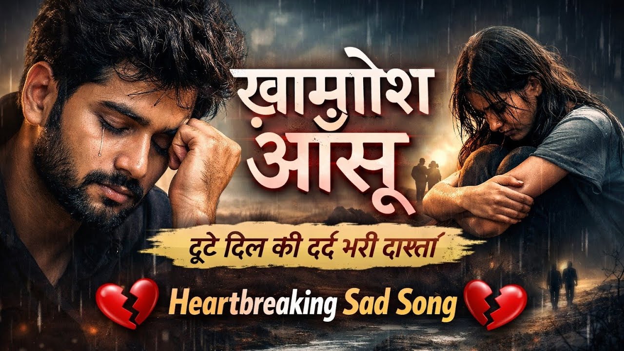 Khaamosh Aansoo 💔 | Emotional Sad Song | Heart Touching Hindi Lyrics