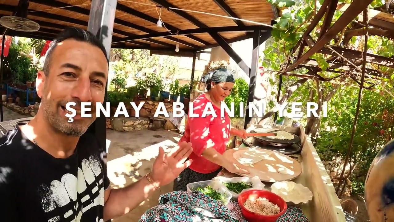 KAŞ KAPAKLI KÖYÜ ve EN ORGANİK YÖRESEL LEZZETLER,KÖY HAYATI. 