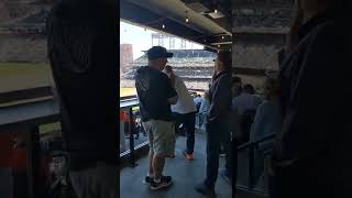 Giants game June 7 club level