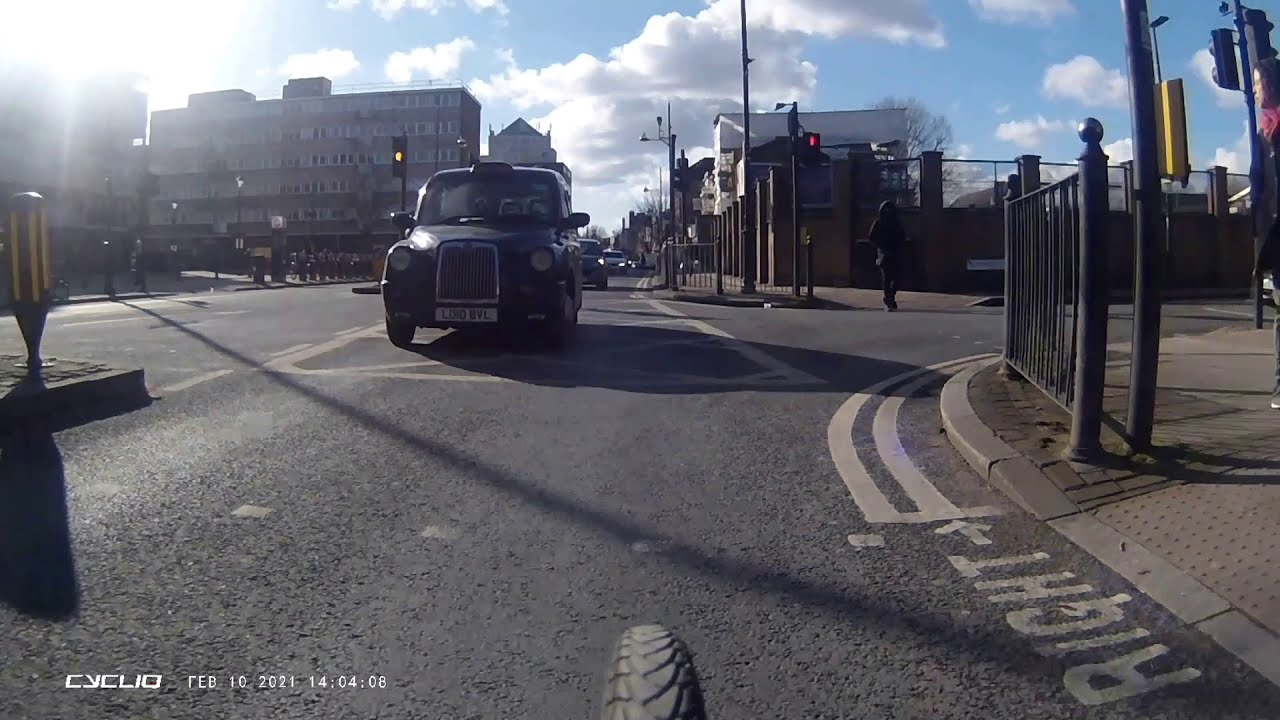 LO10BVL - Cabbie Close Pass on Ped Crossing - Warning Letter