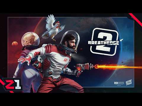 A Man And An IMMORTAL CHICKEN In SPACE! Breathedge Early Access Episode 1