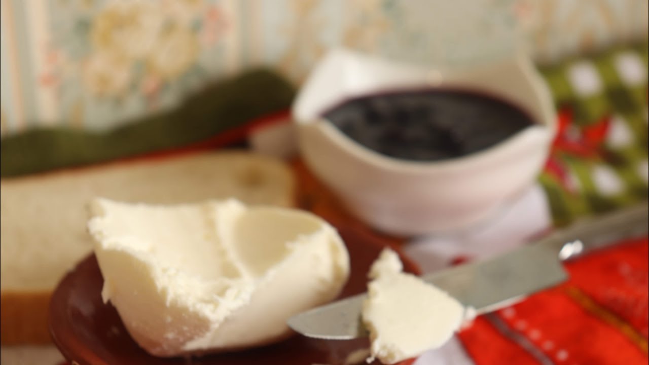 Домашно краве масло/ Homemade butter /Buttermilk Как се прави?