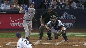 TOR@SD: Rasmus belts a two-run homer into the bullpen