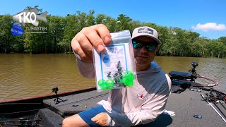 How to use TKO Tungsten weight pegs with a Texas Rig for flipping and punching.
