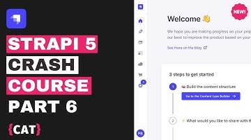 Strapi v5 Crash Course 2025 [ Part 6 Building our landing page with dynamic zones  ]