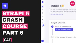 Strapi v5 Crash Course 2025 [ Part 6 Building our landing page with dynamic zones  ]