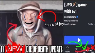 THIS GAME WILL NOT REPLACE DIE OF DEATH 