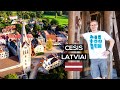 LATVIAN VILLAGE LIFE in CESIS LATVIA! 🇱🇻