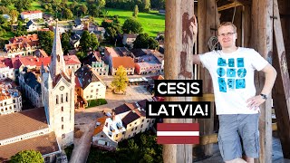 LATVIAN VILLAGE LIFE in CESIS LATVIA! 🇱🇻