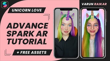 How to Make “Unicorn Love” Effect Meta Spark AR Tutorial