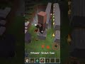 Villager vs Zombie IQ Minecraft #minecraft #gaming