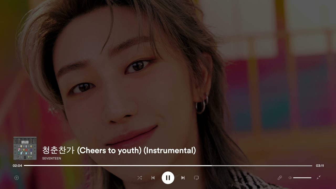 SEVENTEEN - Cheers To Youth (Clean Instrumental) - YouTube