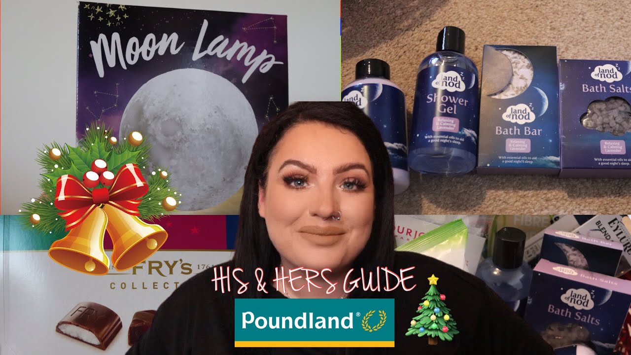 HUGE POUNDLAND HIS & HERS CHRISTMAS GIFT GUIDE HOW TO MAKE CHEAP