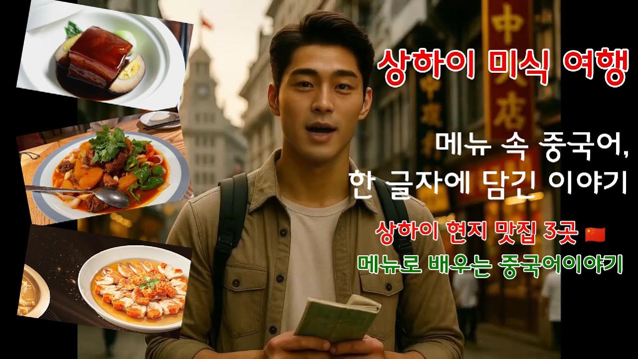 🇨🇳 상하이 맛집 3곳으로 배우는 중국어 🇨🇳 | 메뉴 속 언어의 비밀