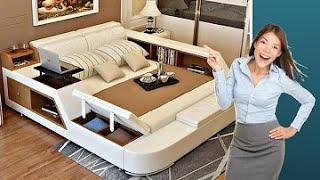 شاهد أفكار مدهشة في الأثاث الذكي،الأبواب المخفية والسلالم العصرية smart furniture