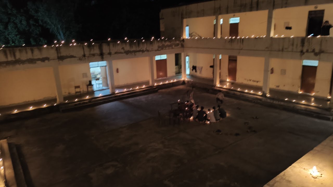 Diwali celebration in Hostel life 