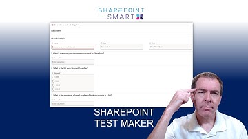Test Maker for SharePoint Online Microsoft Lists Modern List View