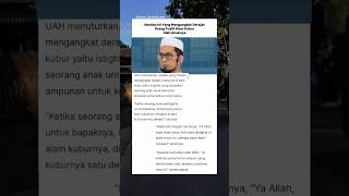 Lakukan Hal Ini Agar Derajat Orang Tua Di Naikan Di Alam Akhirat ceramah ustadzadihidayat shorts