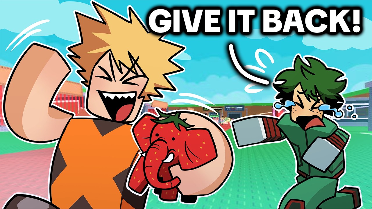 MHA Voice Actors Play Roblox Steal a Brainrot!