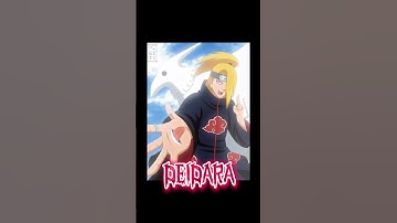 DEIDARA ☠️🔥|AKATSUKI SERIES PART 4