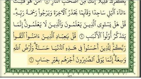 ايمن سويد سورة الزمر كاملة مكتوبة