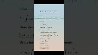 integeration #Class12Maths #CBSEClass12 #MathsForJEE #NCERTMaths #MathsConcepts #shorts
